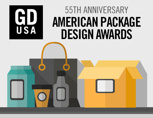 The 55th Anniversary American Package Design Awards background