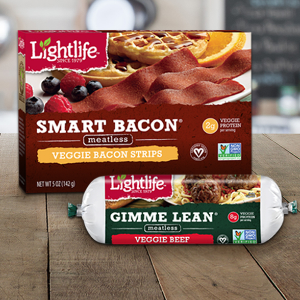 Lightlife Product Packaging background