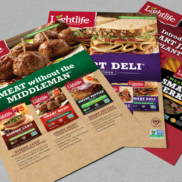 Marketing Collateral background